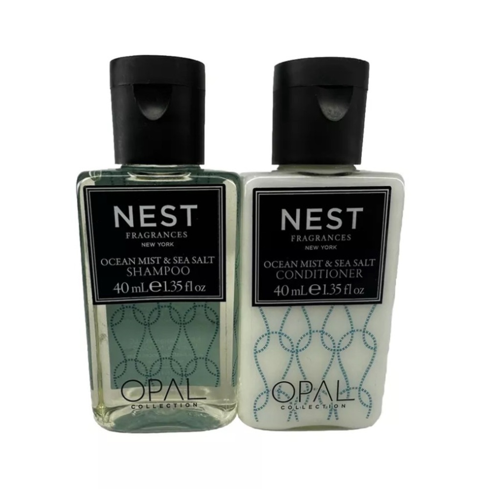 NEST Fragrances NY Ocean Mist & Sea Salt Shampoo & Conditioner 1.35 oz each OPAL